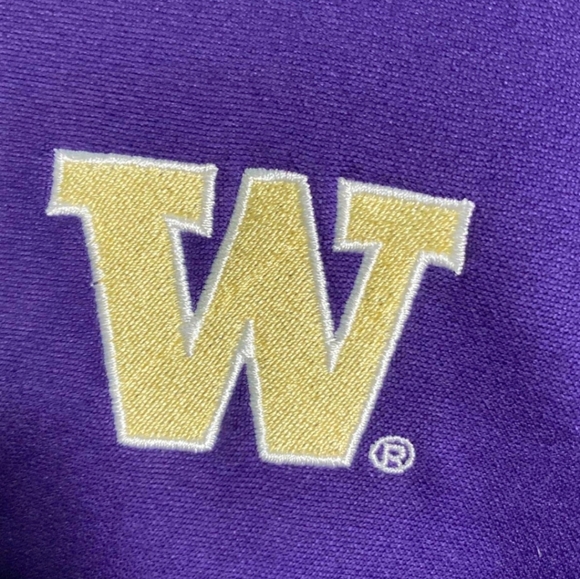 Athleticwear University of Washington Purple Sweatshirt/Jacket - sz. LG - Picture 2 of 7